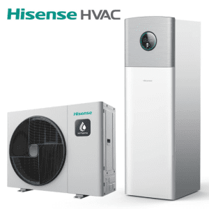 Hisense, термопомпа Hi-Therma Integra R32 – 14.5kW/10.0kW от./охл. 230V AHW-120HCDS1+AHS-120HCDSAA-23