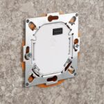 Стаен термостат жичен цифров ENGO Smart, за рамка 55х55, бял, Wi Fi E55-W - Image 2