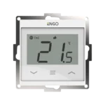 Стаен термостат жичен цифров ENGO Smart, за рамка 55х55, бял, Wi Fi E55-W